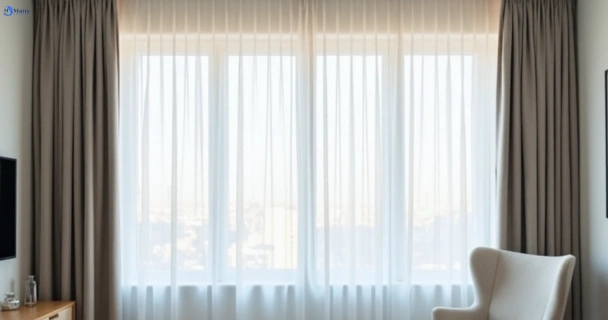 Restored vibrant drapes in carnegie-vic QLD after Matty Curtain Cleaning